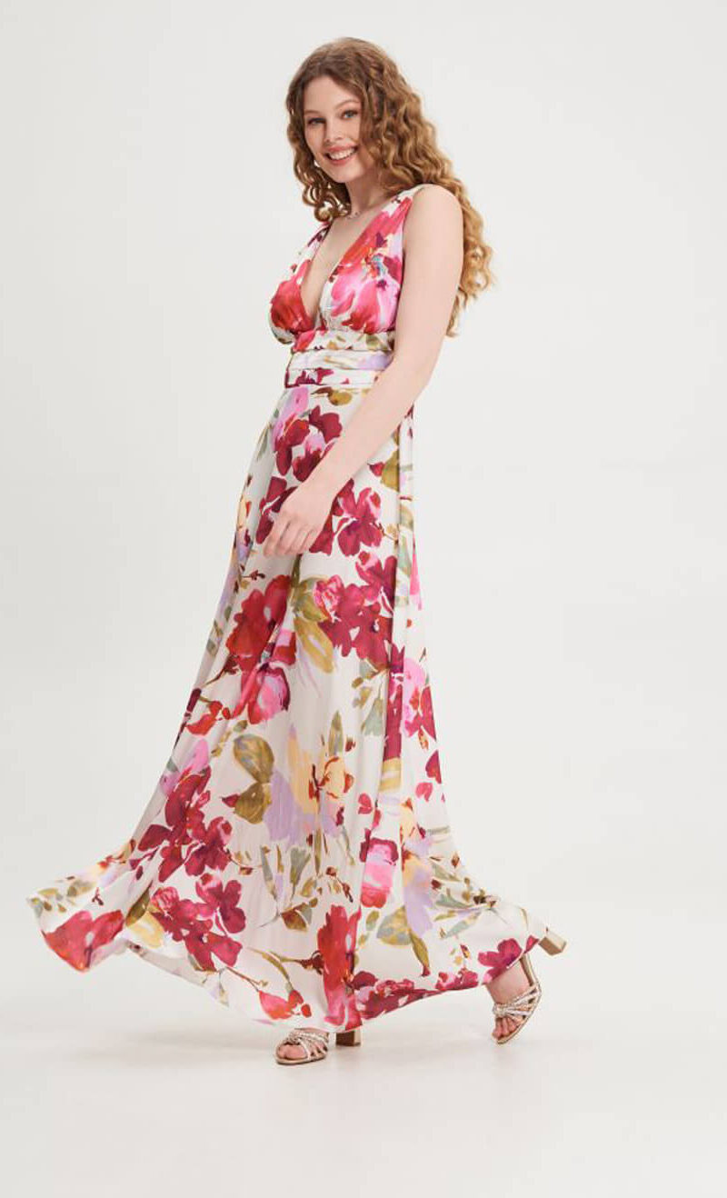 ΦΟΡΕΜΑ ΣΑΤΕΝ FLORAL
