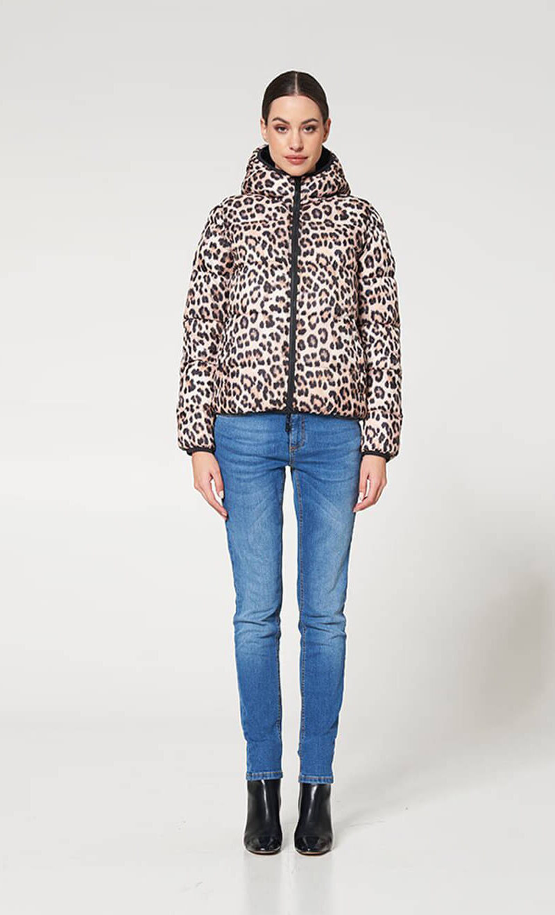 ΜΠΟΥΦΑΝ ΔΙΠΛΗΣ ΟΨΗΣ ANIMAL PRINT PATTERN