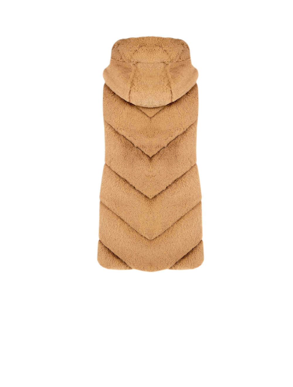 ΑΜΑΝΙΚΟ ΜΠΟΥΦΑΝ FAUX FUR ΜΕ ΚΟΥΚΟΥΛΑ - Image 2