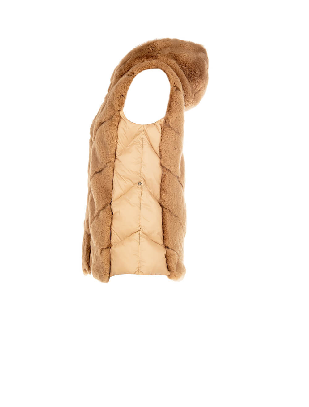 ΑΜΑΝΙΚΟ ΜΠΟΥΦΑΝ FAUX FUR ΜΕ ΚΟΥΚΟΥΛΑ - Image 3