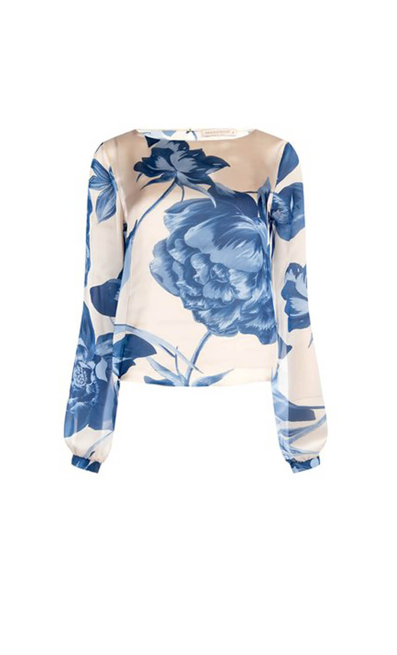 ΜΠΛΟΥΖΑ ΒΟΧΥ FLORAL PATTERN