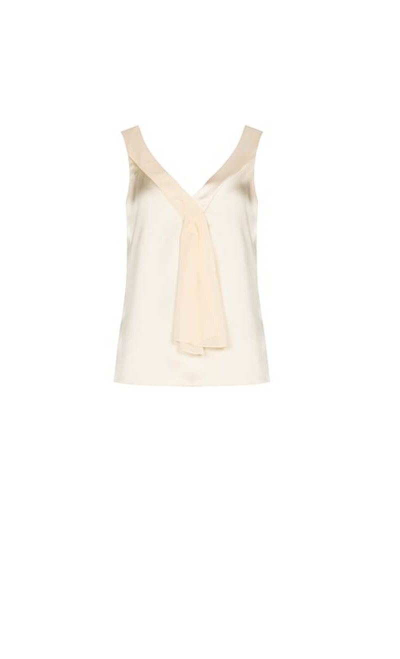 TOP SATIN ΜΕ ΦΑΡΔΙΑ ΤΙΡΑΝΤΑ
