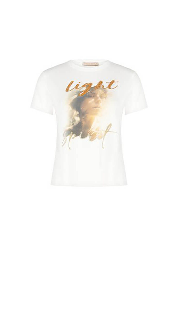 T-SHIRT COTTON ΜΕ STAMPA