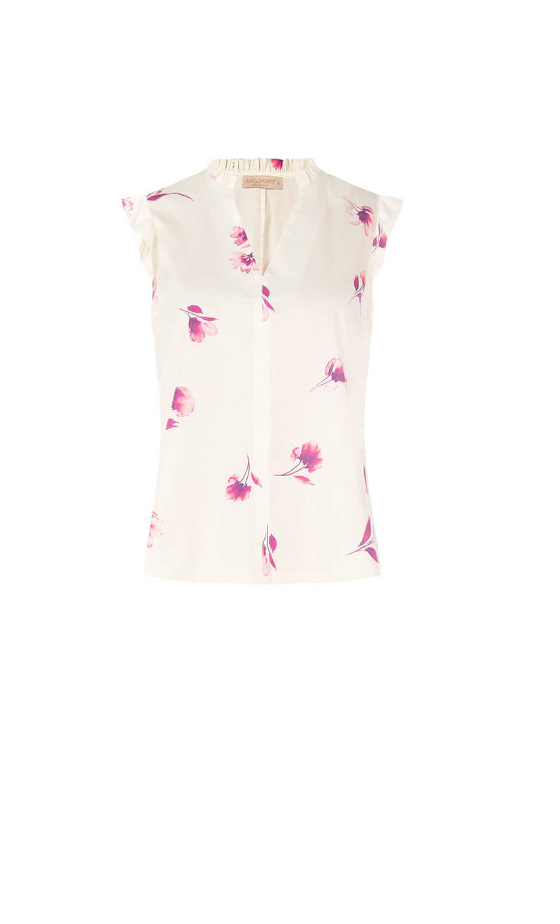 ΜΠΛΟΥΖΑ FLORAL ΜΕ ΒΟΛΑΝ